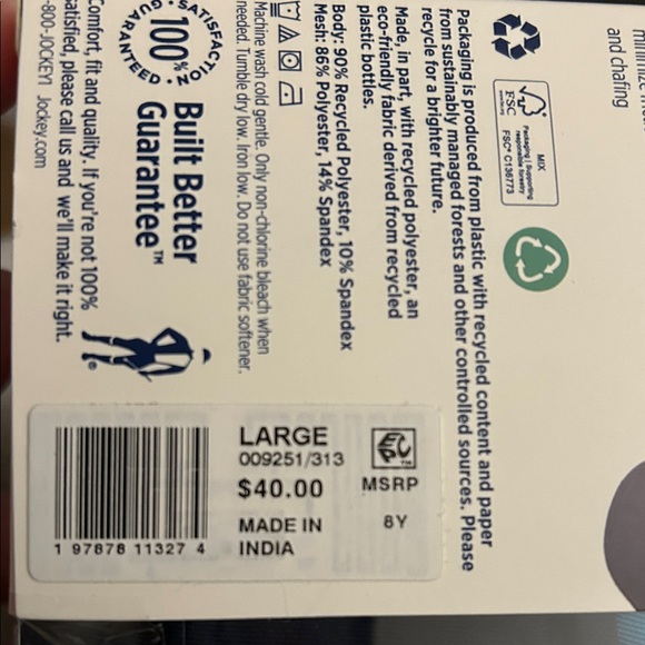 Jockey Men's 3 Pack Boxer Briefs - Picture 8 of 8